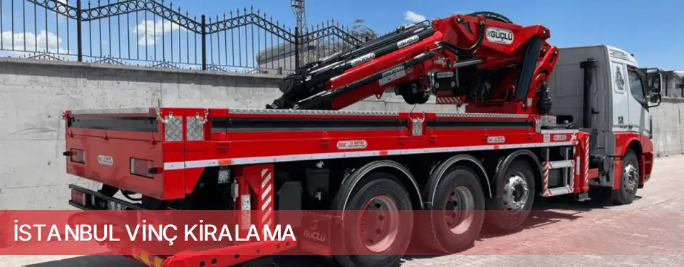 İstanbul İli Vinç Kiralama